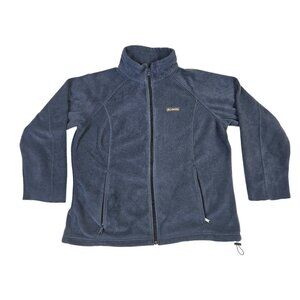 Columbia Women's Benton Springs Fleece Jacket Size 1X Blue